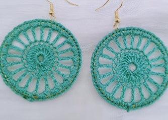 Earrings blue